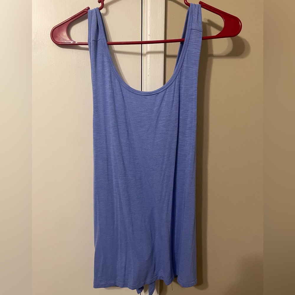 Aerie Criss Cross Exposed Back Tank Top
